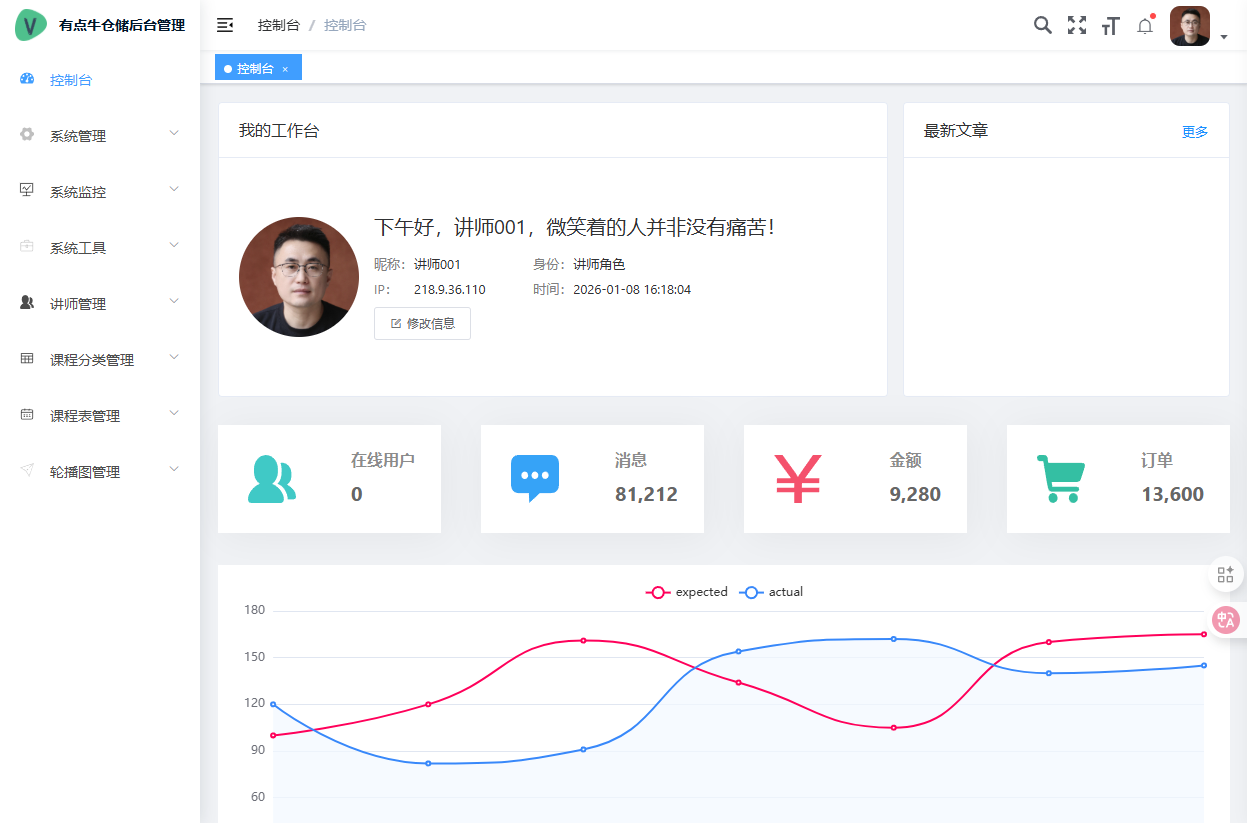 小程序授课平台