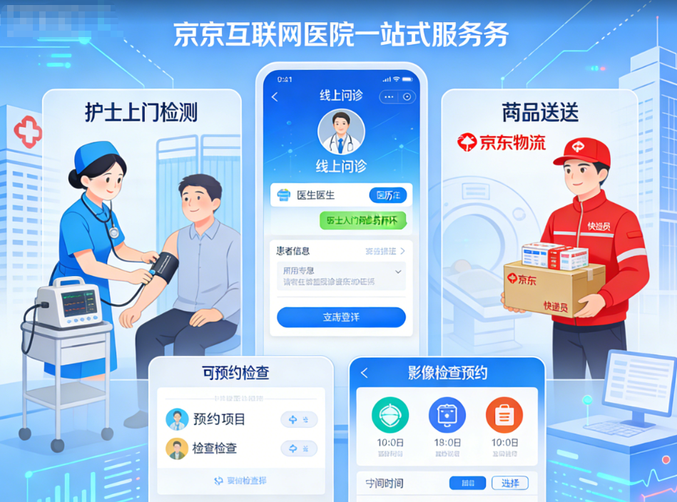 京东互联网医院日均问诊咨询量超50万